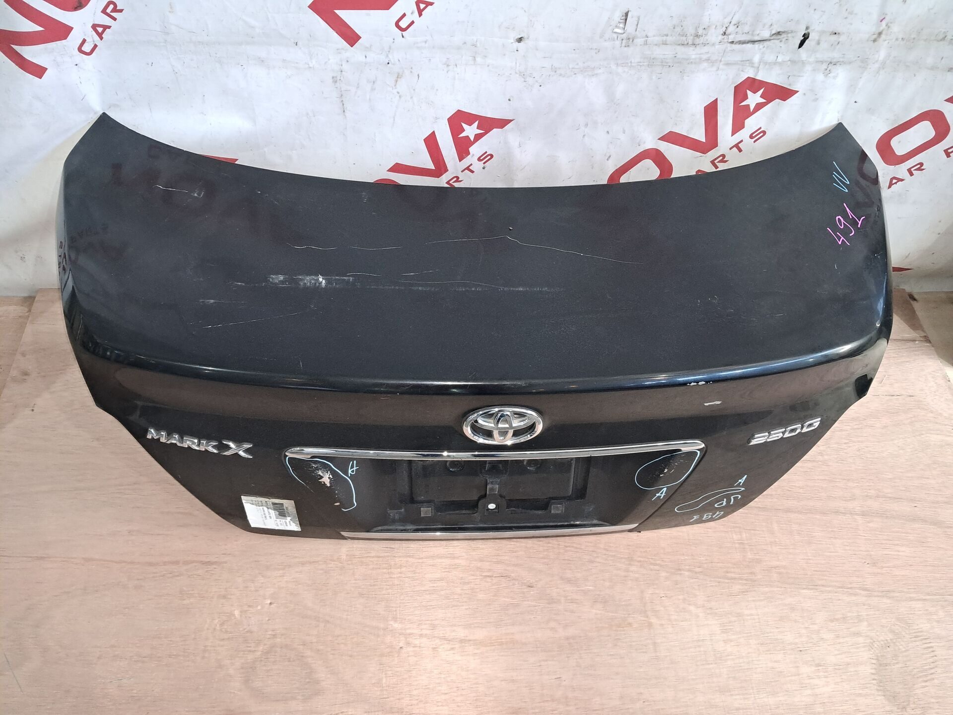 Крышка багажника Toyota Mark X 6440122850 1 Поколение седан GRX120-0030949